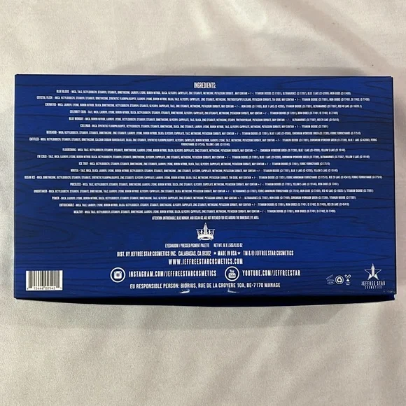 NIB! OOS! Blue Blood Palette by Jeffree Star - Picture 6 of 7
